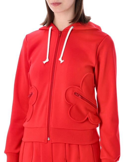 Comme des Garçons Red Girl Zp Hoodie