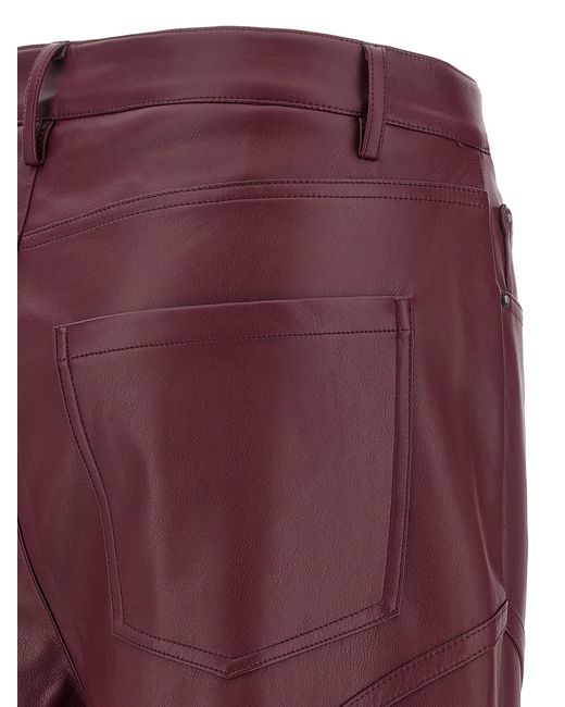 ROTATE BIRGER CHRISTENSEN Roteer Birger Christensen 'mid Tailed Piping' Broek in het Purple