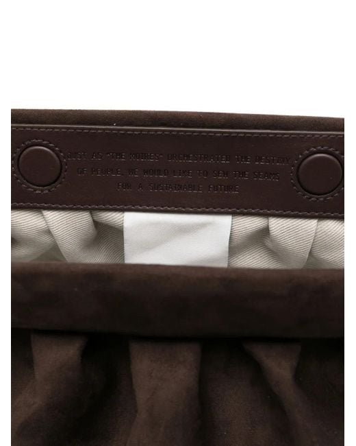THEMOIRÈ Black Plissee Clutch