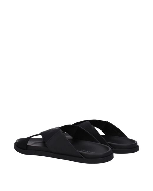Givenchy Black Slippers And Hooves Fabric for men