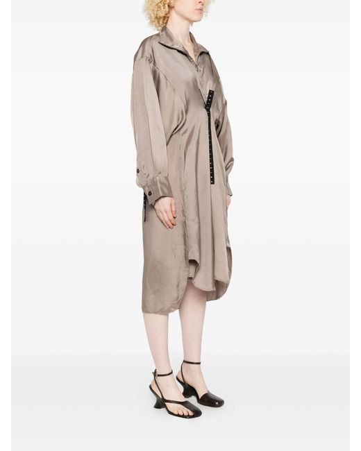 FEDERICO CINA Natural Blouse Dress