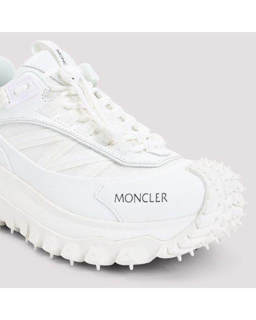 Moncler White Sneaker Trailgrip Gtx