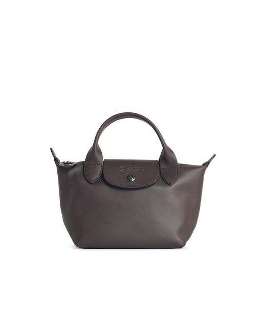 Longchamp Blue Bag With 'Xs Le Pliage Xtra' Handle