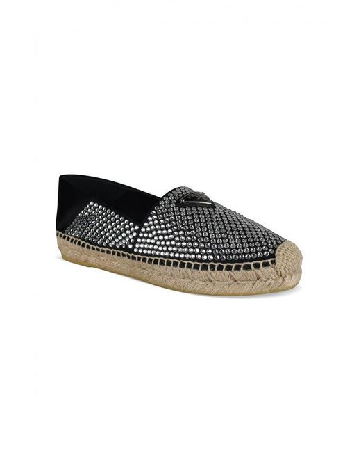 Prada Black Espadrilles
