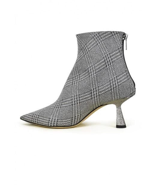 Jimmy Choo Gray Kix 65 Boots