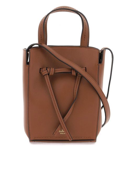 Mulberry Brown Mini Clovelly Tote -Tasche