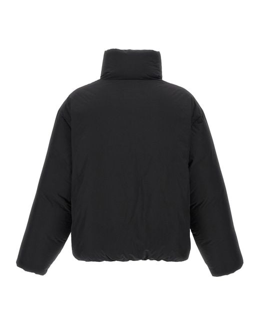 DSquared² Black 'Ball Nylon Puffer' Down Jacket for men