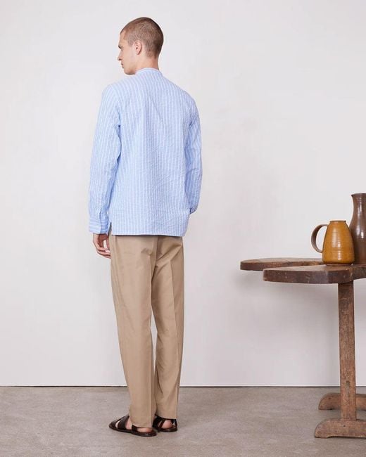 Officine Generale Hemden blau in Blue für Herren