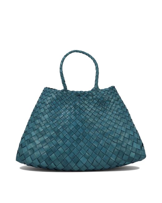 "Santa Croce Small" Handbag Dragon Diffusion en coloris Blue