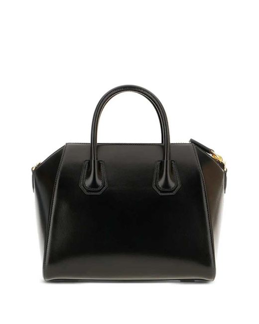 Givenchy Black Antigona Calfskin Tote Bag With Handle