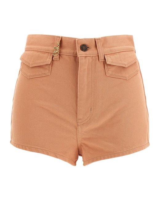 Chloé Orange Shorts "Chloé"