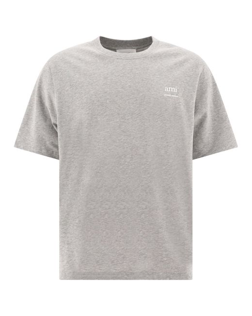 "" T-shirt AMI pour homme en coloris Gray