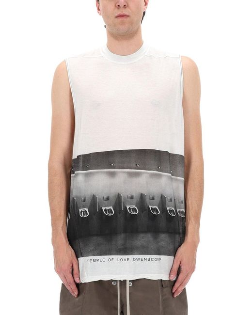 Rick Owens Gray Top Rick S Jumbo