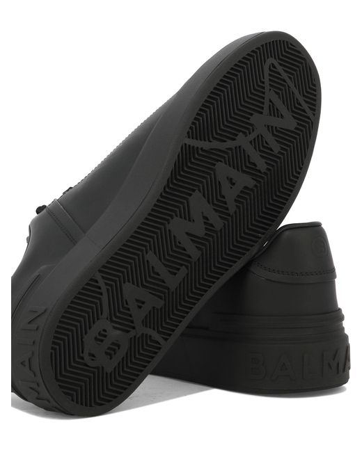 Balmain Sneakers mit Kontrasteinsatz in Black für Herren