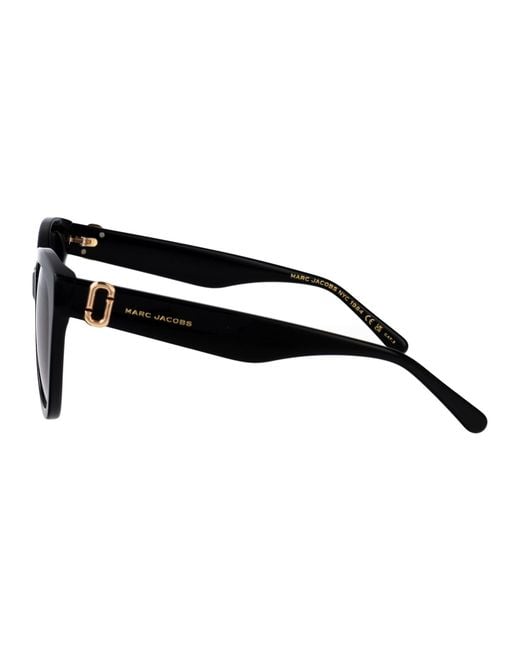 Marc Jacobs Black Acetate Sunglasses