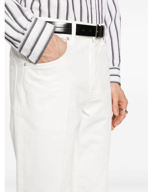 Lanvin White Straight-leg Jeans for men