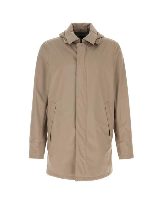 Herno Natural Carcoat for men