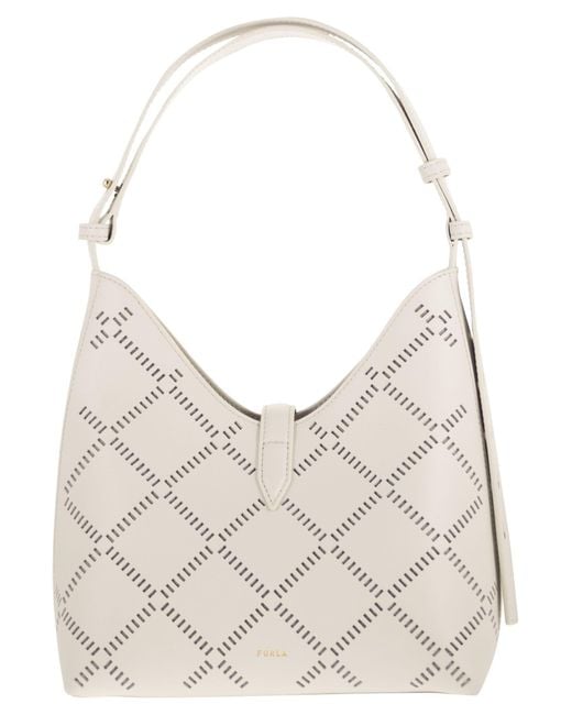 Furla Natural Goccia Shoulder Bag S