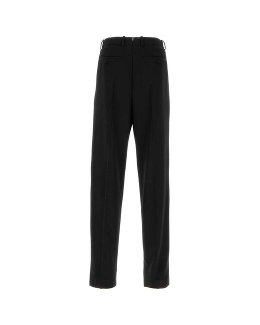 Saint Laurent Black Wool Pant for men