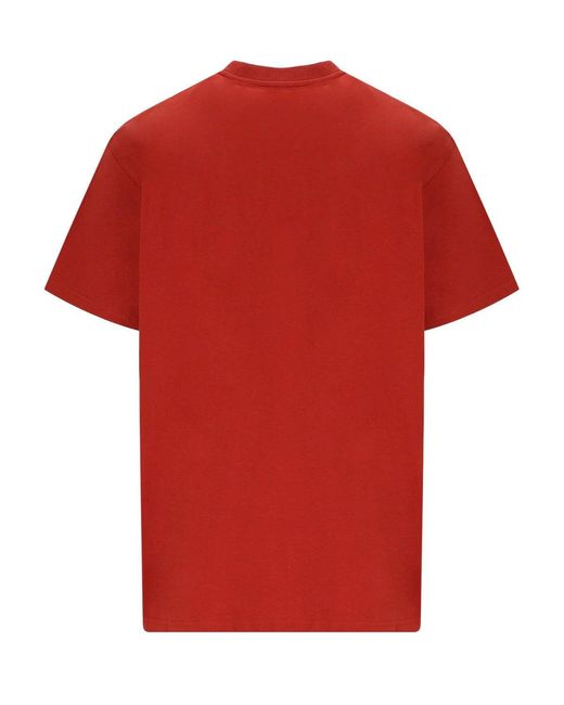 Carhartt Red S/S American Script Oxide T Shirt