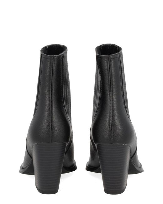 Versace Jeans Couture Black Abs Heel Boot