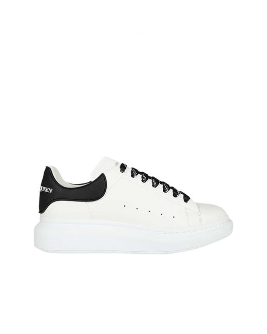 Alexander McQueen Oversized Sneakers in het White