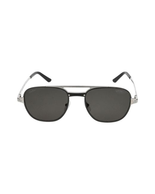 Cartier Gray Ct0477S Sunglasses
