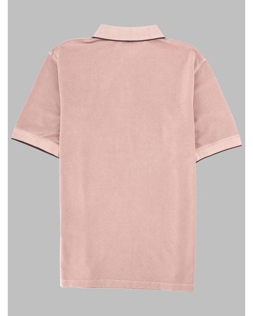 Herno Pink Polo Con Logo