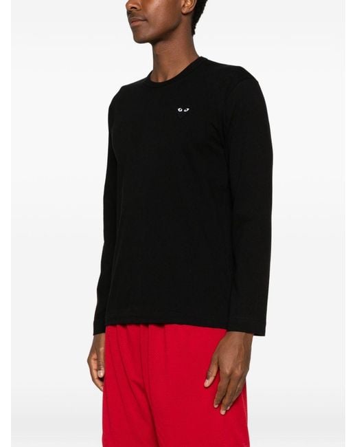 Comme des Garçons Black Cotton T-Shirt