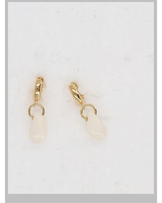 Isabel Marant White Elegant Contemporary Earrings