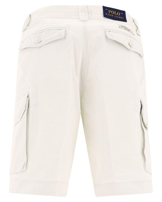 Polo Ralph Lauren Natural "Gellar" Cargo Shorts for men