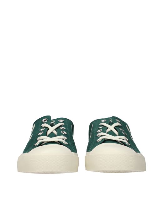 Veja Green Nova Canvas Sneakers for men