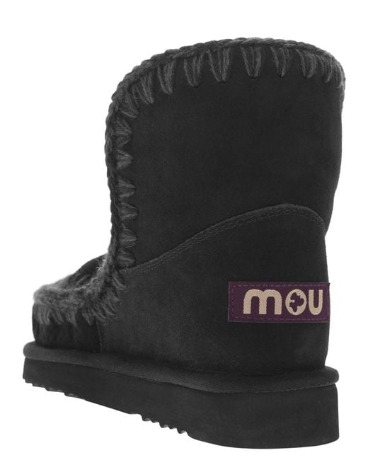 Mou Black Eskimo 18 Ankle Boot