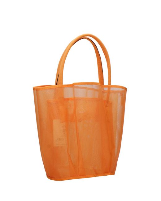 La Milanesa Orange Bags