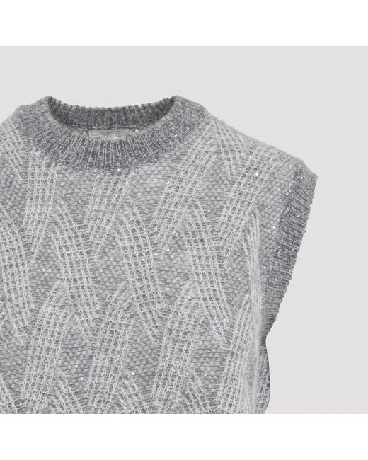 Peserico Gray Gilet