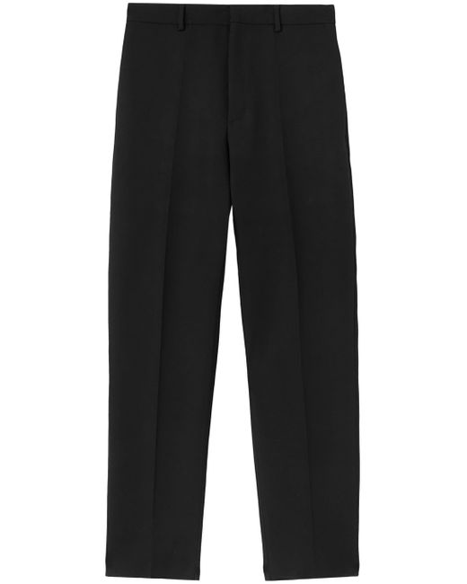 Jil Sander Taps Toelopende Broek in het Black voor heren