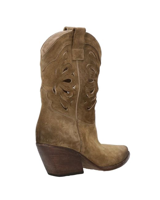 Elena Iachi Brown Boots