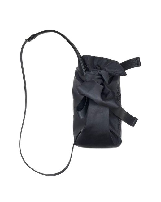 Marc Jacobs The Mini Sack Nylon Handtas in het Black