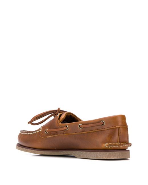 Timberland Brown Classic Boat Boat Shoe Shoes for men