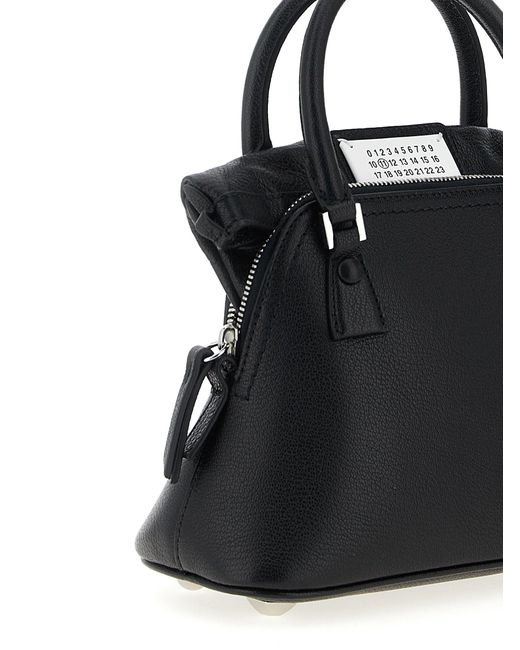 Maison Margiela Micro '5 Ac Classique' Handtas in het Black