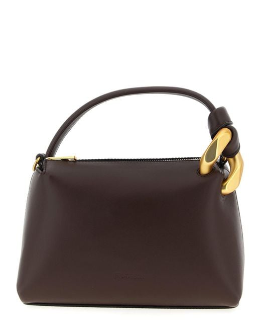 The Jwa Small Corner Bag Borse A Mano Marrone-Donna di J.W. Anderson in Brown