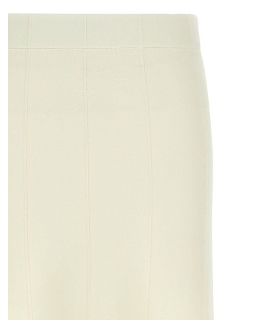 Twinset Organza Insert Rok in het Natural