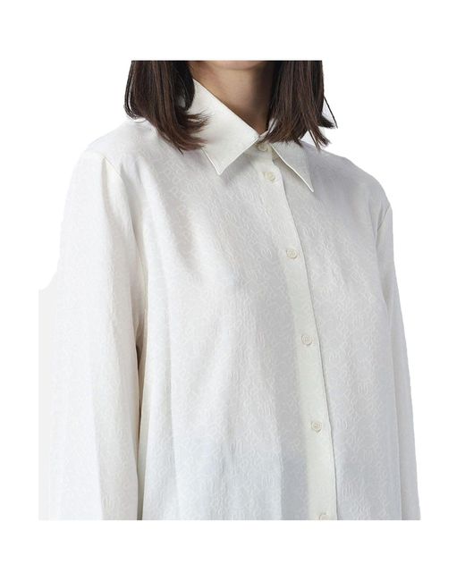 Rosa blanco Pinko de color White