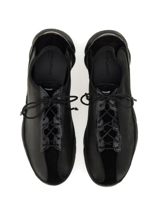 Our Legacy Black Lace-Up Sneakers