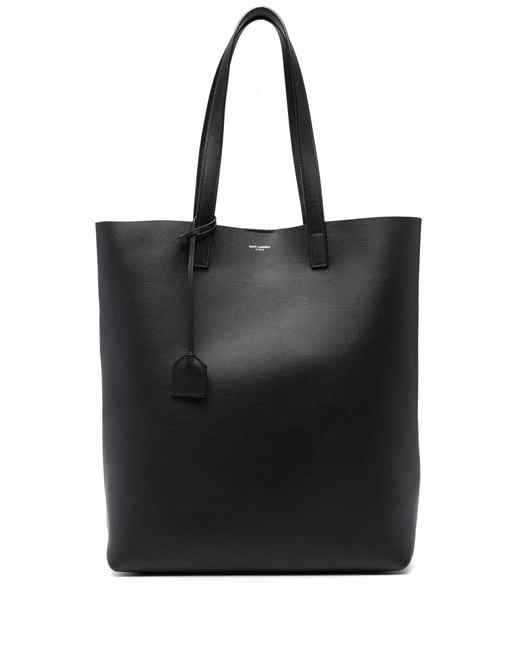 Saint Laurent Black Ysl Bv Bold Shopp Muflone Sfod