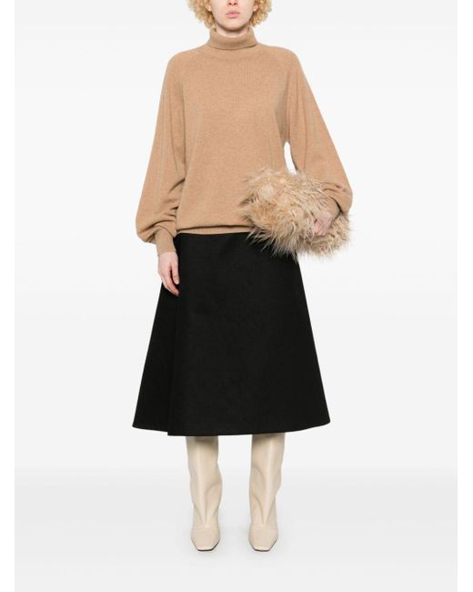 Khaite Natural Percy Cashmere Sweater