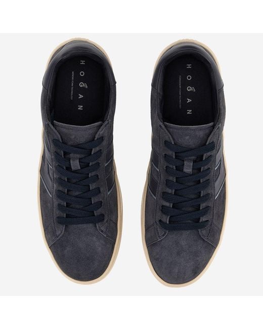 Hogan Blue Cool Leather Sneakers