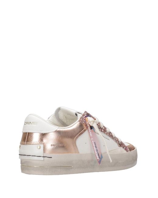 Crime London White Sneakers