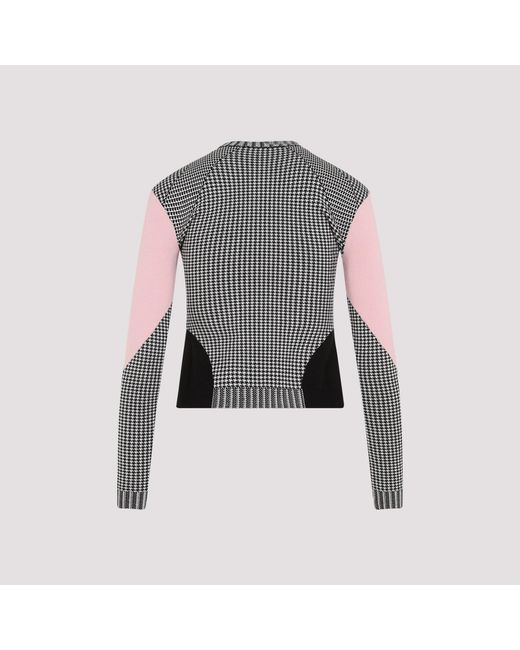 McQueen Geruite Trui in het Multicolor