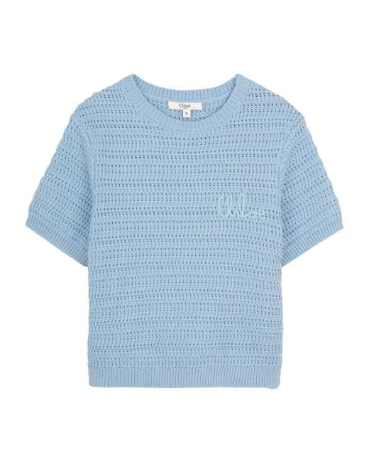 Chloé Blue T Shirt
